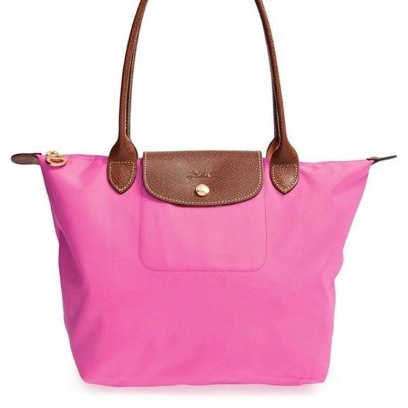 Longchamp Handbags - Longchamp Small Le Pliage Tote Bag Pink